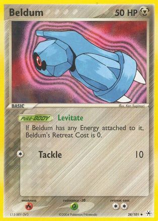 Beldum (28/101) [EX: Hidden Legends]-1