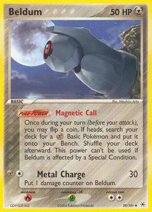 Beldum (29/101) [EX: Hidden Legends]-1