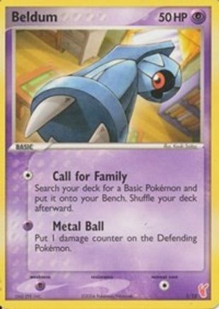 Beldum (1/12) [EX: Trainer Kit 2 - Plusle]-1