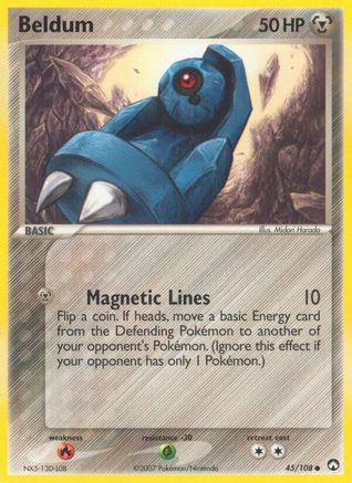 Beldum (45/108) (Stamped) [EX: Power Keepers]-1