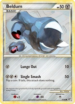 Beldum (43/90) [HeartGold & SoulSilver: Undaunted]-1