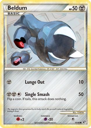 Beldum (43/90) [HeartGold & SoulSilver: Undaunted]-1