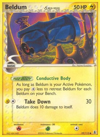 Beldum (59/113) (Delta Species) (Stamped) [EX: Delta Species]-1