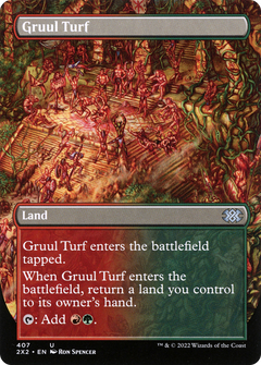 Gruul Turf (Borderless Alternate Art) [Double Masters 2022]-1