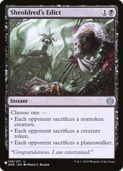 Sheoldred's Edict [The List]-1