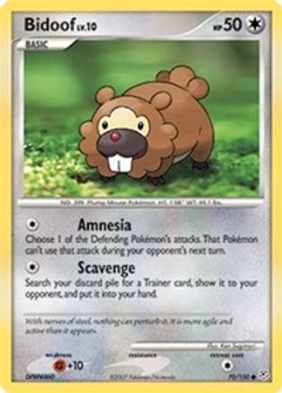 Bidoof (70/130) [Diamond & Pearl: Base Set]-1