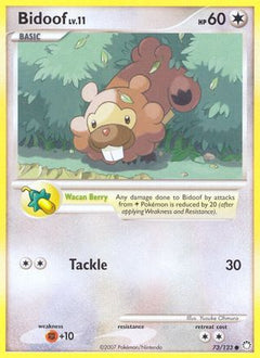 Bidoof (73/123) [Diamond & Pearl: Mysterious Treasures]-1