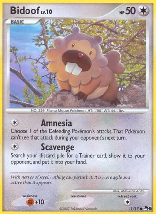 Bidoof (11/17) [POP Series 6]-1