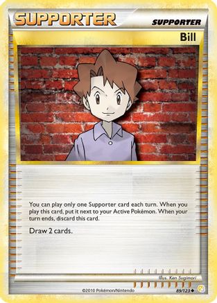 Bill (89/123) [HeartGold & SoulSilver: Base Set]-1