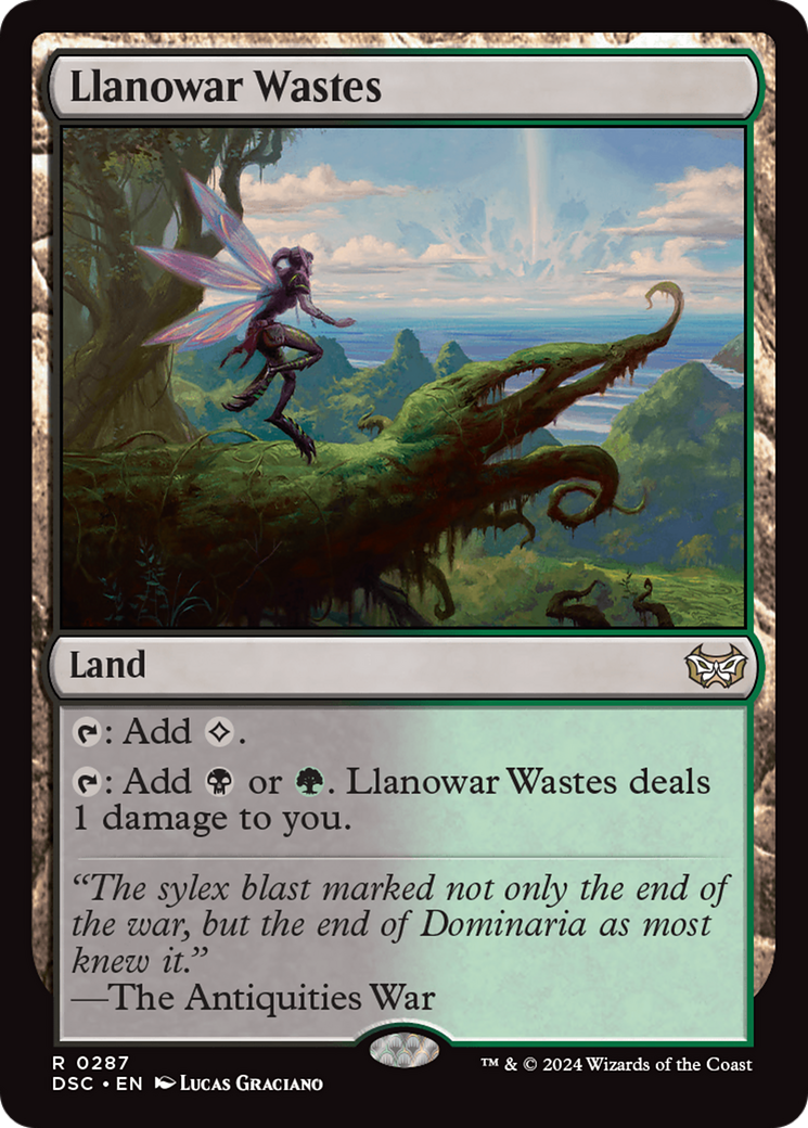 Llanowar Wastes [Duskmourn: House of Horror Commander]-1