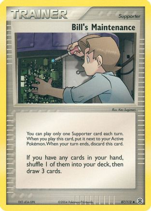 Bill's Maintenance (87/112) [EX: FireRed & LeafGreen]-1