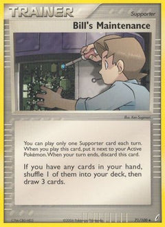 Bill's Maintenance (71/100) (Stamped) [EX: Crystal Guardians]-1