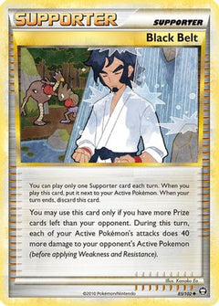 Black Belt (85/102) [HeartGold & SoulSilver: Triumphant]-1