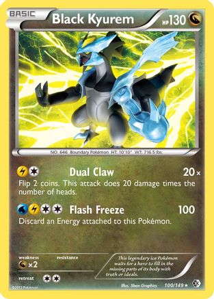 Black Kyurem (100/149) [Black & White: Boundaries Crossed]-1