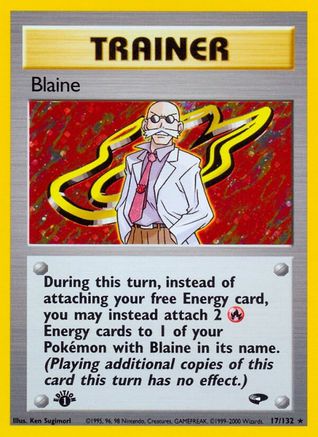Blaine (17/132) [Gym Challenge 1st Edition]-1