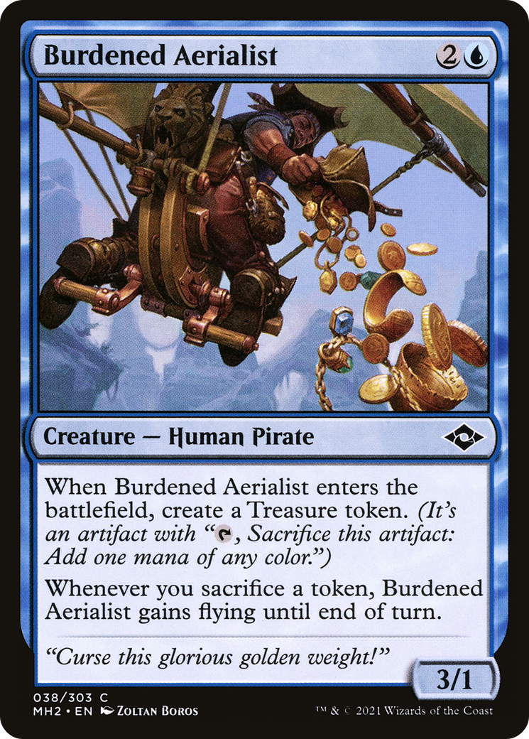 Burdened Aerialist [Modern Horizons 2]-3