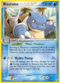 Blastoise (14/100) [EX: Crystal Guardians]-1