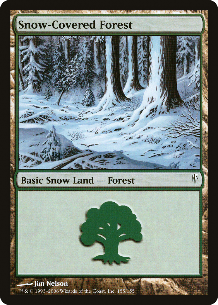 Snow-Covered Forest [Coldsnap]-1