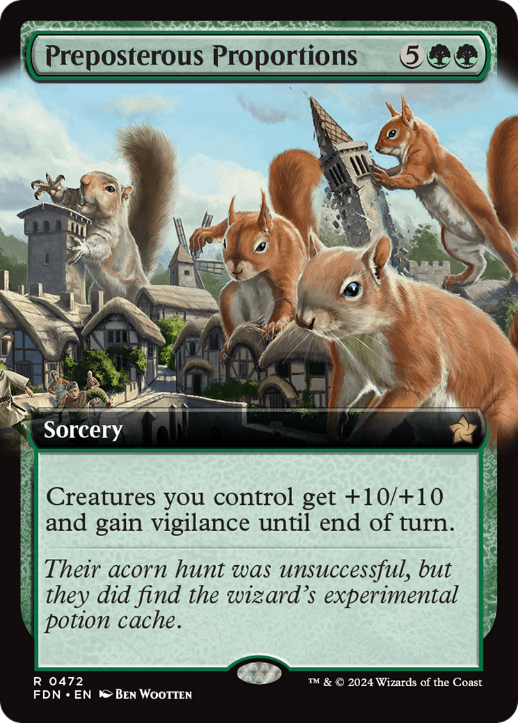 Preposterous Proportions (Extended Art) [Foundations]-1