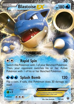 Blastoise EX (29/146) [XY: Base Set]-1