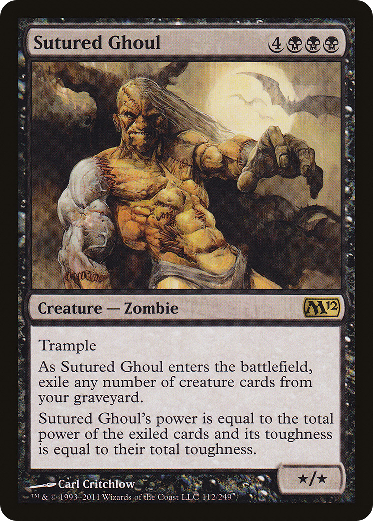Sutured Ghoul [Magic 2012]-1