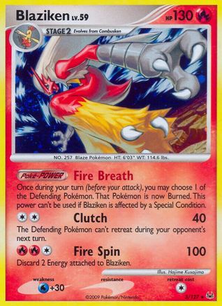 Blaziken (3/127) [Platinum: Base Set]-1