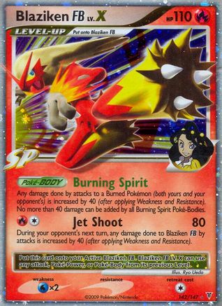 Blaziken FB LV.X (142/147) [Platinum: Supreme Victors]-1