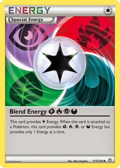 Blend Energy GrassFirePsychicDarkness (117/124) [Black & White: Dragons Exalted]-1