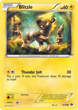 Blitzle (47/99) [Black & White: Next Destinies]-1