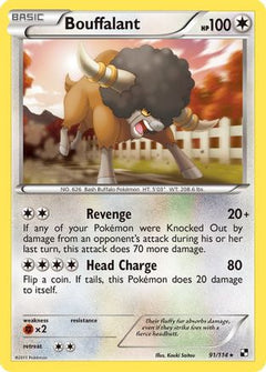 Bouffalant (91/114) [Black & White: Base Set]-1