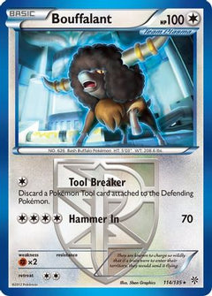 Bouffalant (114/135) [Black & White: Plasma Storm]-1