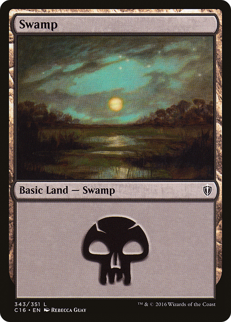 Swamp (343) [Commander 2016]-1