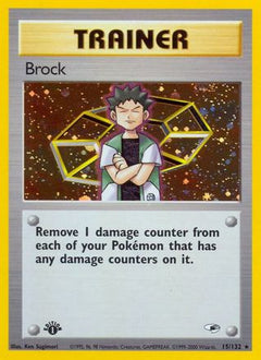 Brock (15/132) [Gym Heroes 1st Edition]-1