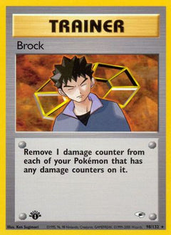 Brock (98/132) [Gym Heroes 1st Edition]-1