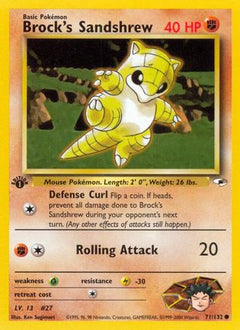 Brock's Sandshrew (71/132) [Gym Heroes Unlimited]-1