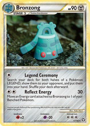 Bronzong (15/102) [HeartGold & SoulSilver: Triumphant]-1