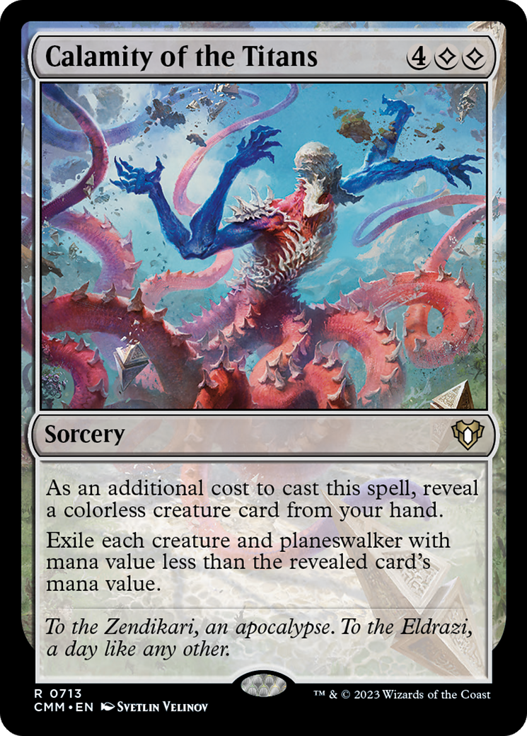 Calamity of the Titans [Commander Masters]-1