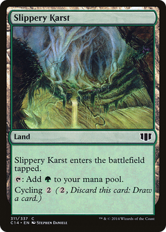 Slippery Karst [Commander 2014]-1