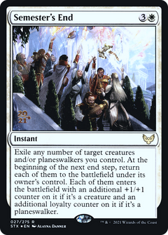 Semester's End [Strixhaven: School of Mages Prerelease Promos]-1