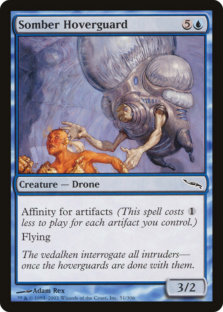 Somber Hoverguard [Mirrodin]-1