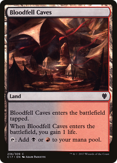 Bloodfell Caves [Commander 2017]-1