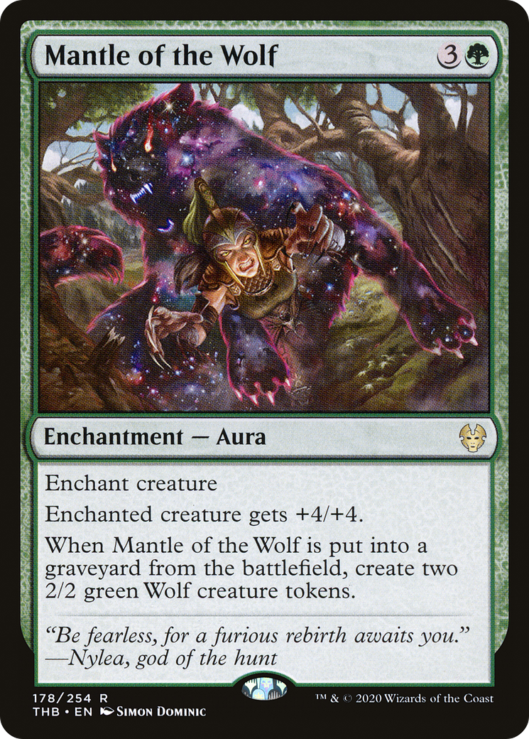 Mantle of the Wolf [Theros Beyond Death]-1