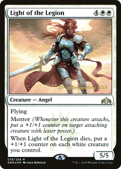 Light of the Legion [Guilds of Ravnica Prerelease Promos]-1