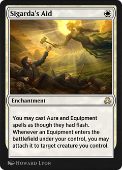 Sigarda's Aid (SIR-043) - Shadows over Innistrad Remastered-1