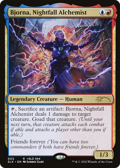 Bjorna, Nightfall Alchemist [Secret Lair: Universes Within]-1