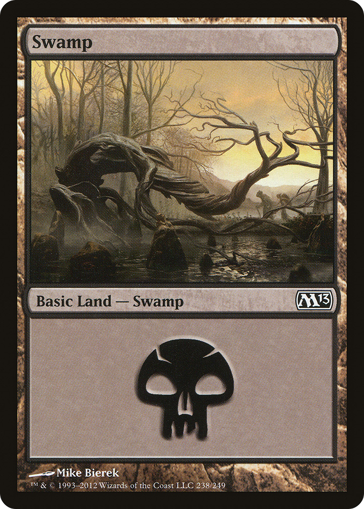 Swamp (238) [Magic 2013]-1