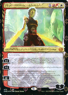 Nahiri, the Unforgiving (Phyrexian Step-and-Compleat Foil) [Phyrexia: All Will Be One]-1