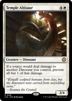 Temple Altisaur [The Lost Caverns of Ixalan Commander]-1