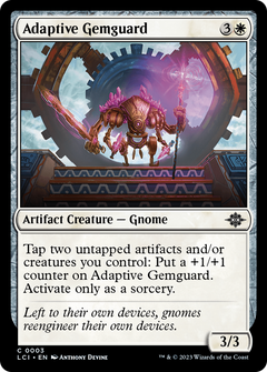 Adaptive Gemguard [The Lost Caverns of Ixalan]-1