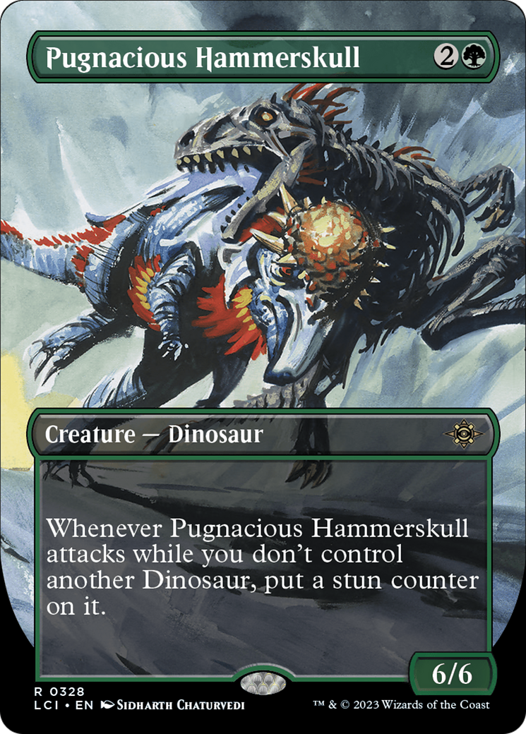 Pugnacious Hammerskull (Borderless) [The Lost Caverns of Ixalan]-1